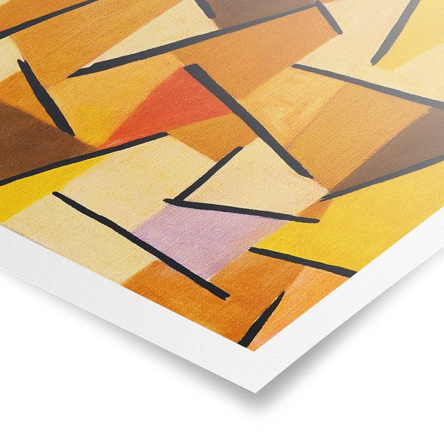 Prints abstract Paul Klee - Harmonized Fight
