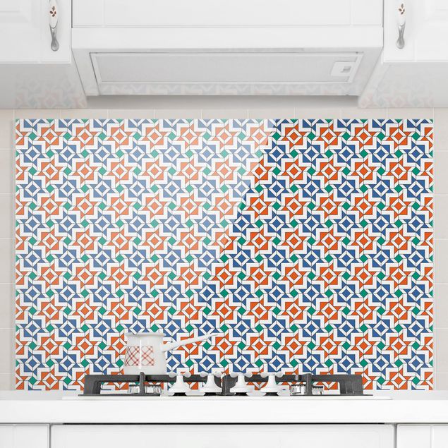 Kitchen Alhambra Mosaic With Tile Look
