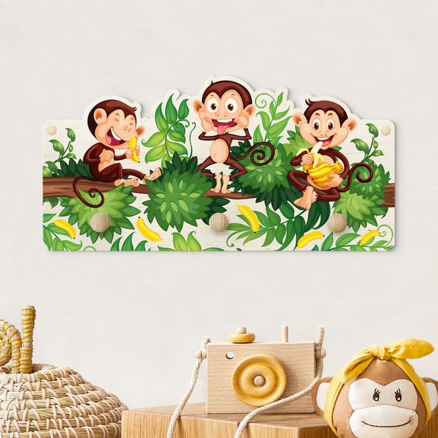 Nursery decoration Monkey Family