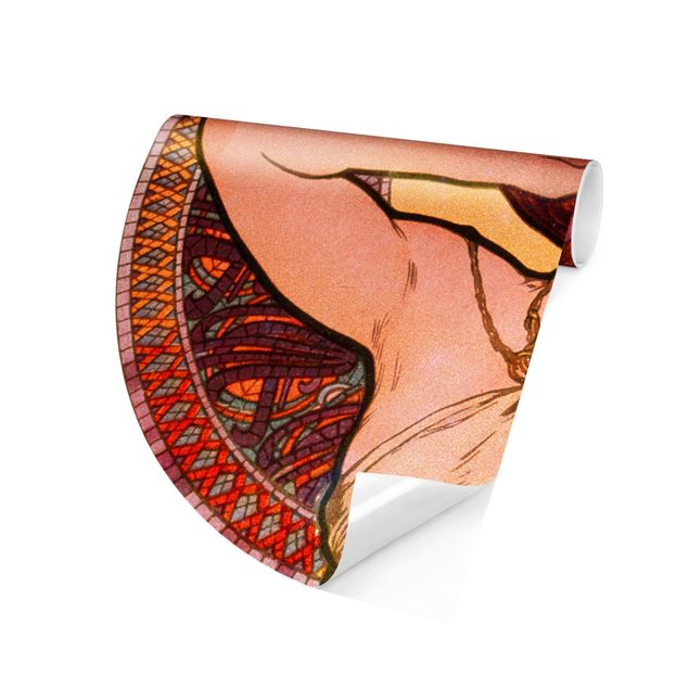 Art styles Alfons Mucha - Gemstones - Amethyst