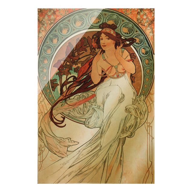 Vintage posters Alfons Mucha - Four Arts - Music