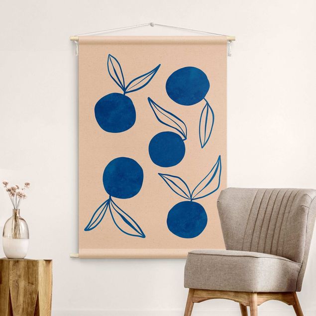 wall hanging decor Alina Buffiere - Oranges