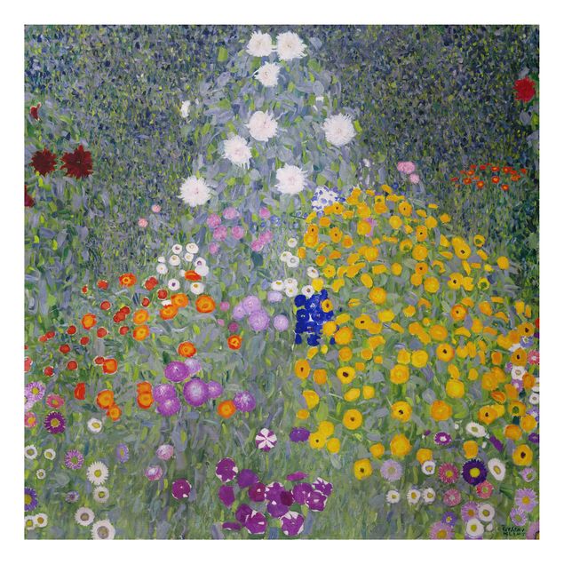 Gustav klimt prints Gustav Klimt - Cottage Garden