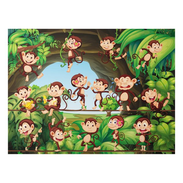 Jungle animal prints Jungle Monkeys