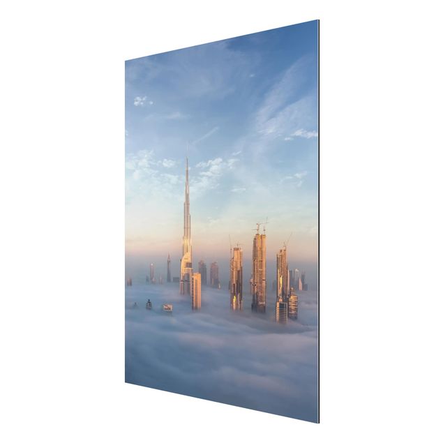 Contemporary art prints Dubai Above The Clouds