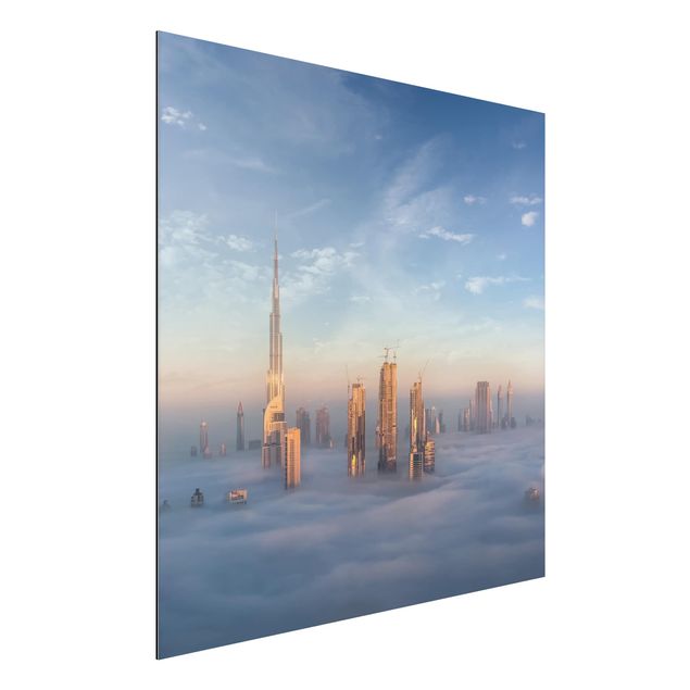 Asian wall prints Dubai Above The Clouds