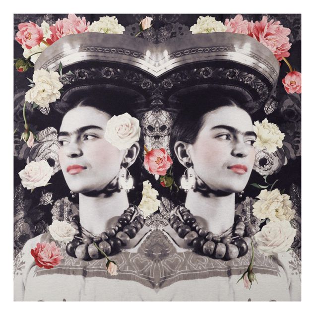 Art prints Frida Kahlo - Flower Flood