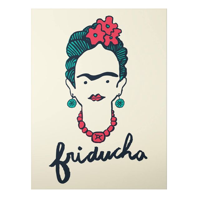 Canvas art Frida Kahlo - Friducha