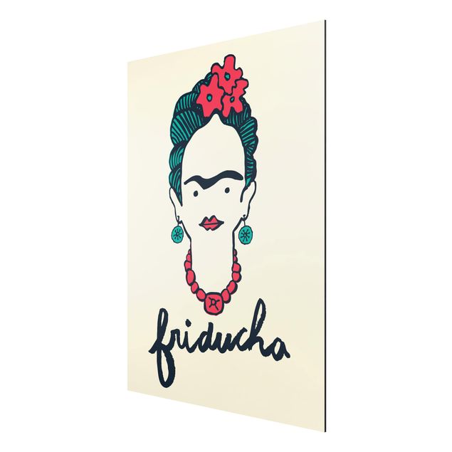 Framed quotes Frida Kahlo - Friducha