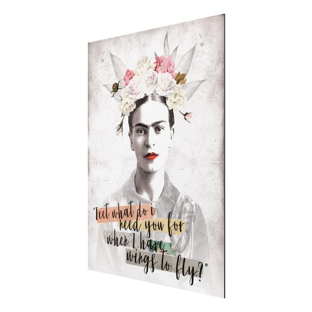 Quote wall art Frida Kahlo - Quote