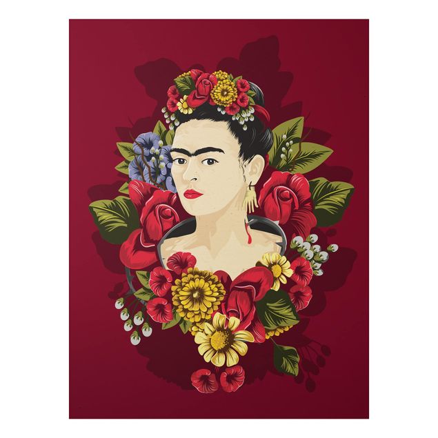 Art prints Frida Kahlo - Roses