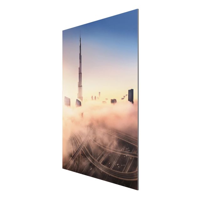 Modern art prints Heavenly Dubai Skyline