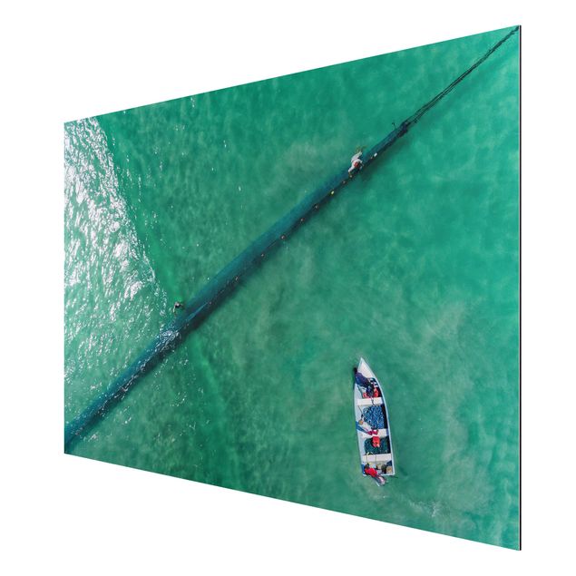 Landscape wall art Aerial View - Fishermen