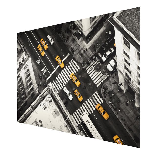Prints modern New York City Cabs