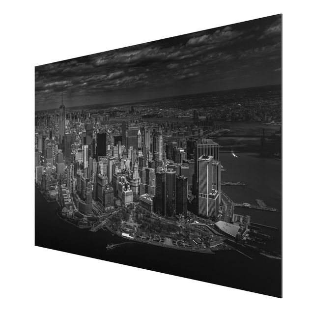 Modern art prints New York - Manhattan From The Air