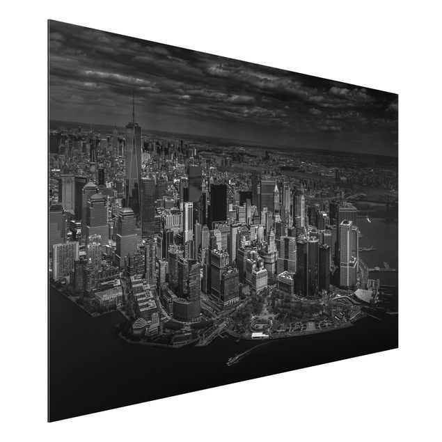 Prints New York New York - Manhattan From The Air