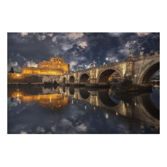 Italian prints Ponte Sant'Angelo In Rome