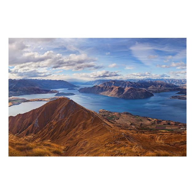 Landscape canvas prints Roys Peak In New Zealand