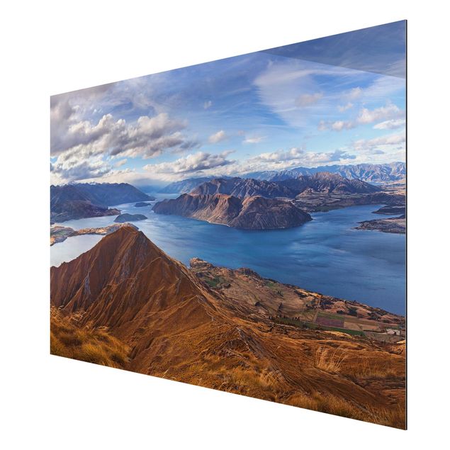 Mountain art prints Roys Peak In New Zealand
