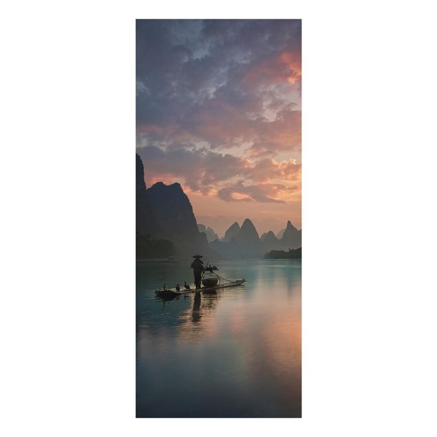 Kitchen Sunrise Over Chinese River
