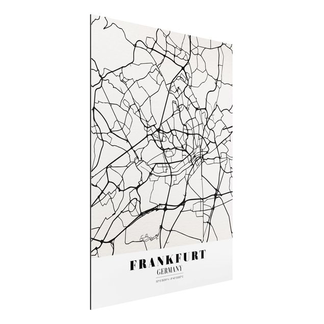 Kitchen Frankfurt City City Map - Classical