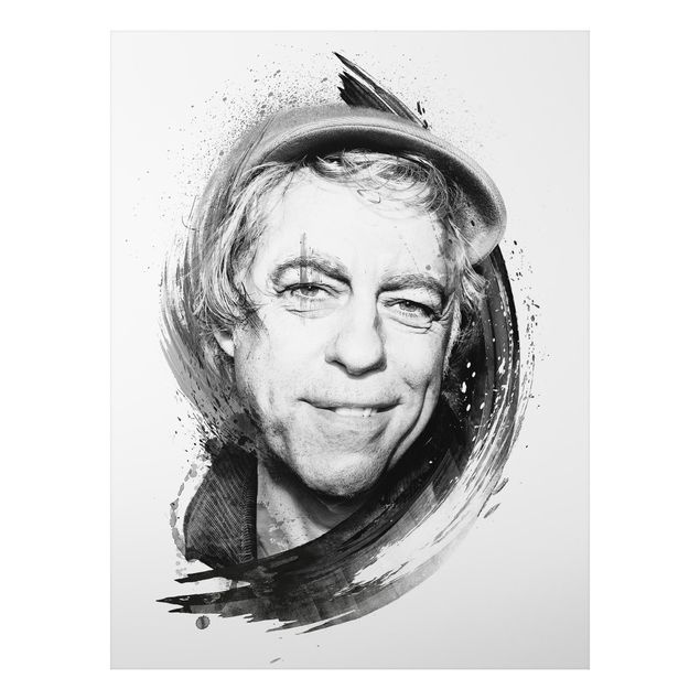 Modern art prints Bob Geldof