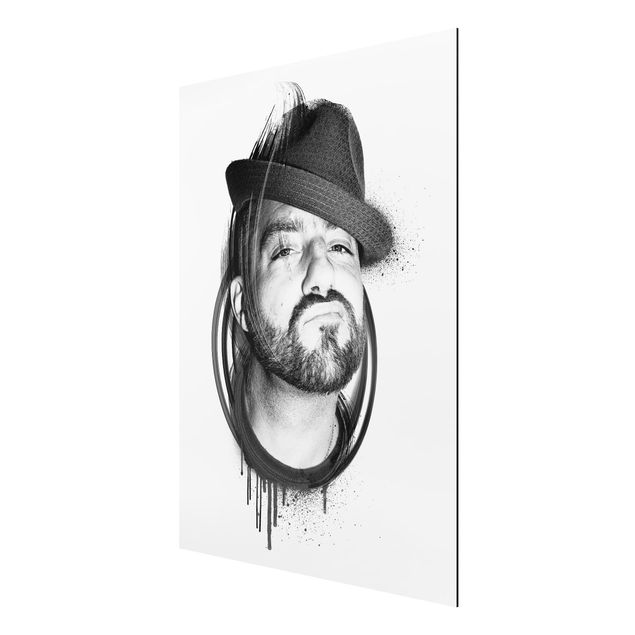 Framed portrait prints Rapper Das Bo