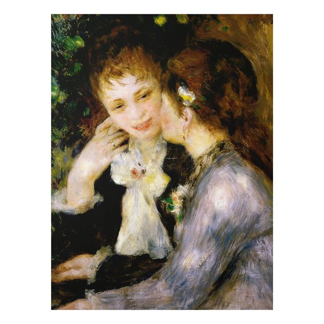 Paintings of impressionism Auguste Renoir - Confidences