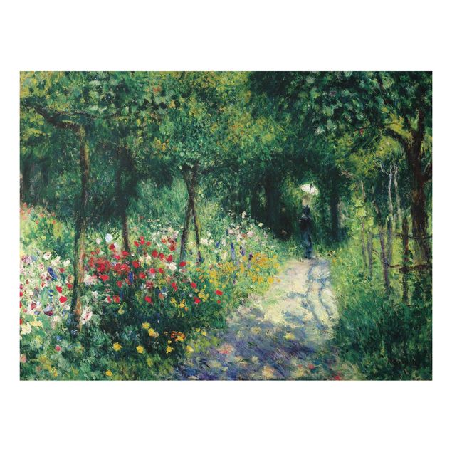 Impressionist art Auguste Renoir - Women In A Garden