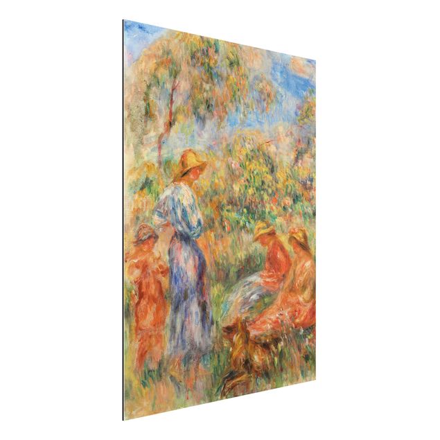 Kitchen Auguste Renoir - Three Women and Child in a Landscape