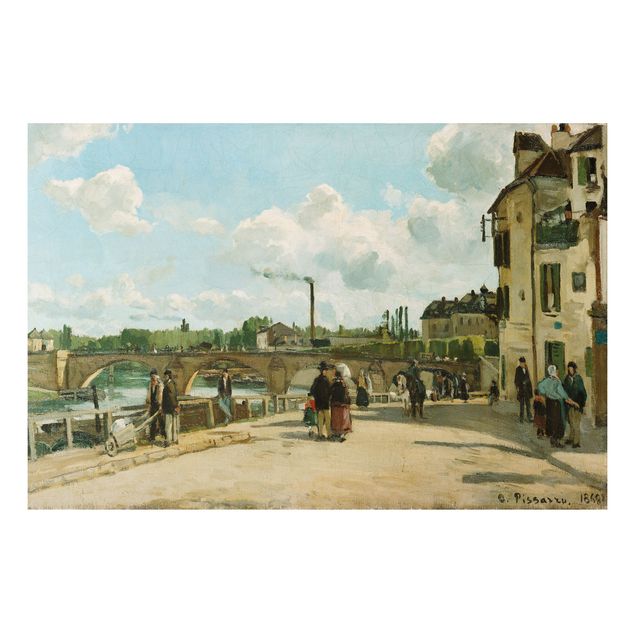 Pointillism Camille Pissarro - View Of Pontoise