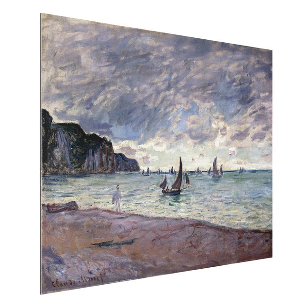 Kitchen Claude Monet - Fishing Boats In Front Of The Beach And Cliffs Of Pourville