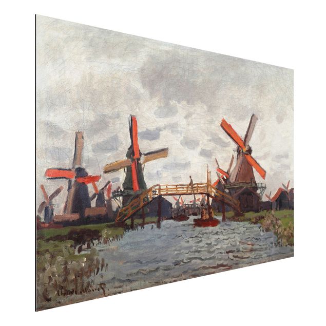 Kitchen Claude Monet - Windmills in Westzijderveld near Zaandam