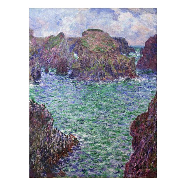 Paintings of impressionism Claude Monet - Port-Goulphar, Belle-Île