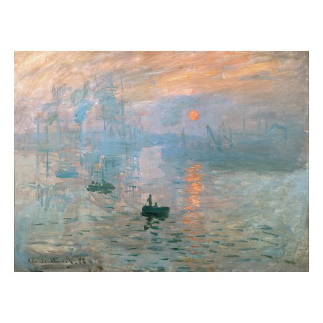 Abstract impressionism Claude Monet - Gare Saint Lazare
