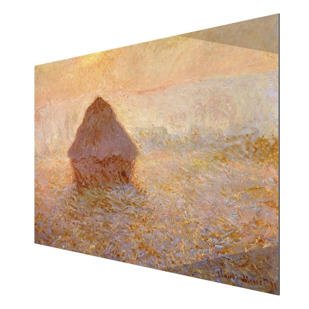 Art style Claude Monet - Haystack In The Mist