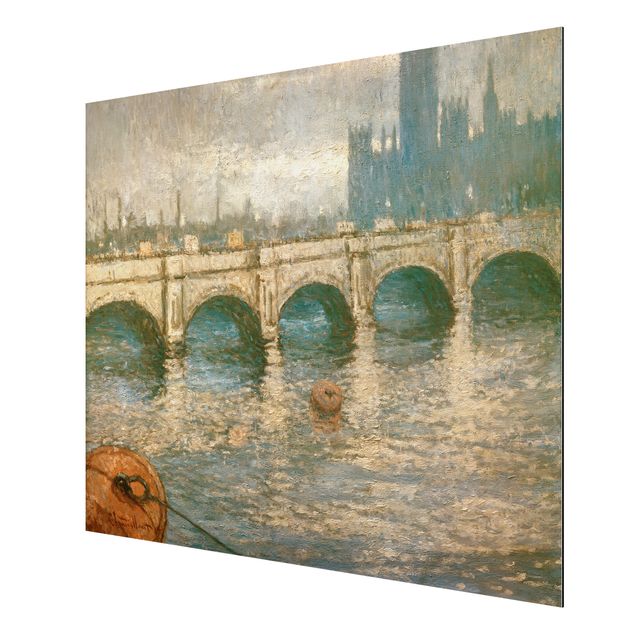 Prints London Claude Monet - Thames Bridge And Parliament Building In London