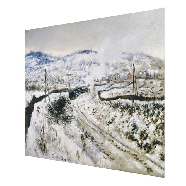 Art style Claude Monet - Train In The Snow At Argenteuil
