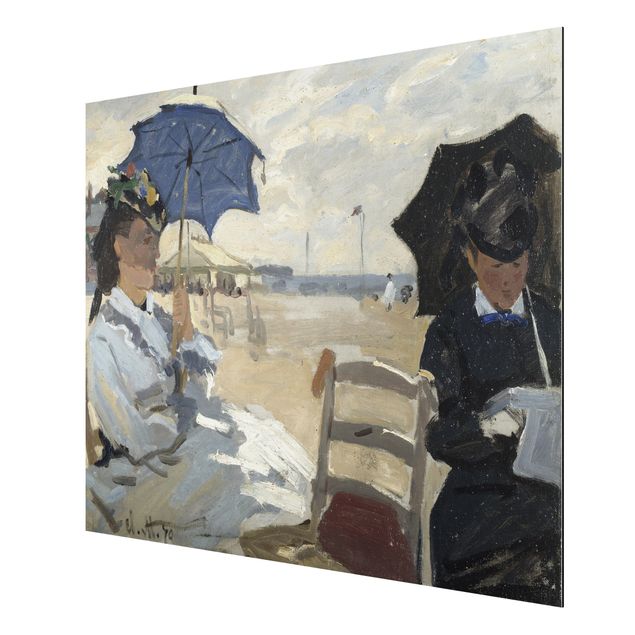 Art style Claude Monet - At The Beach Of Trouville