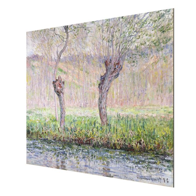 Art styles Claude Monet - Willow Trees Spring