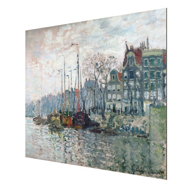Art styles Claude Monet - View Of The Prins Hendrikkade And The Kromme Waal In Amsterdam