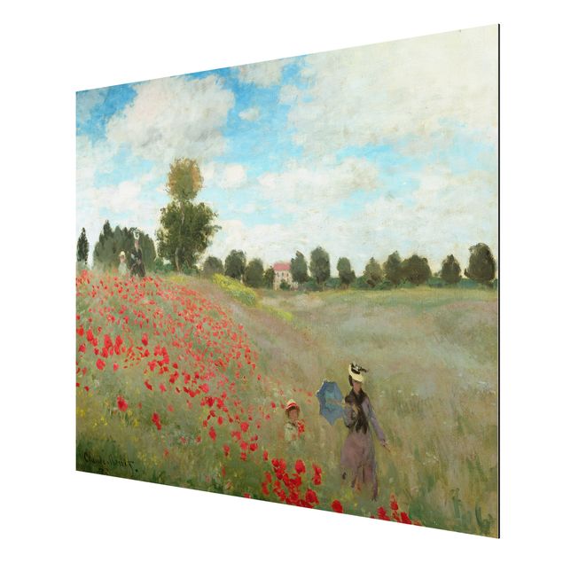 Art styles Claude Monet - Poppy Field Near Argenteuil