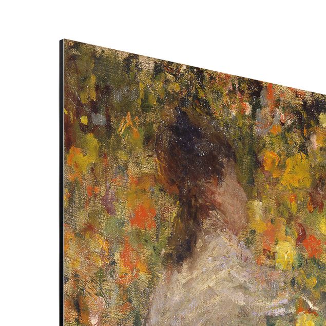 Floral canvas Claude Monet - Two Ladies in the Flower Garden