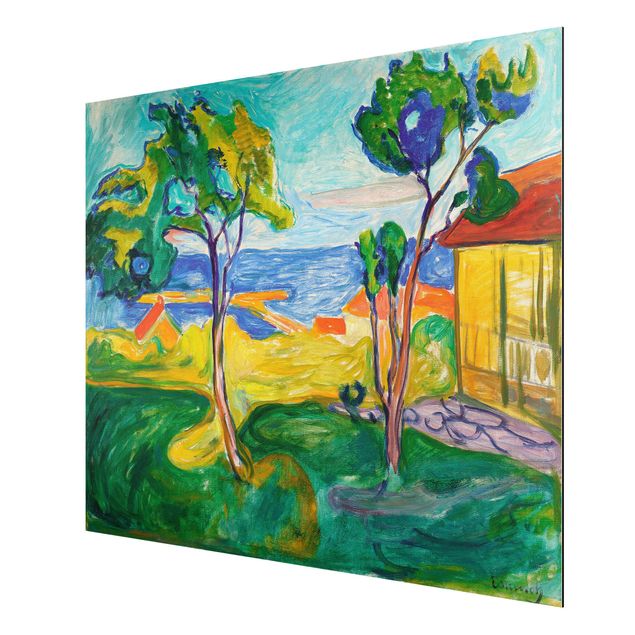 Post impressionism Edvard Munch - The Garden In Åsgårdstrand