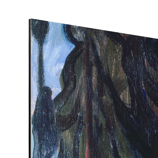Landscape canvas prints Edvard Munch - Starry Night