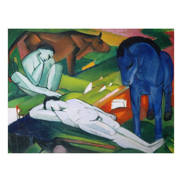 Expressionism painting Franz Marc - Shepherds