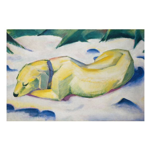 Expressionism Franz Marc - Lying Dog