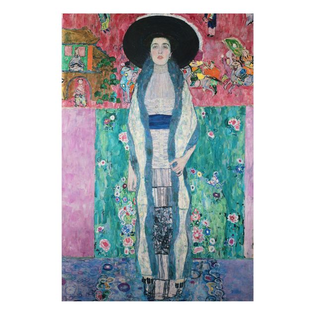 Art nouveau prints Gustav Klimt - Portrait Adele Bloch-Bauer II