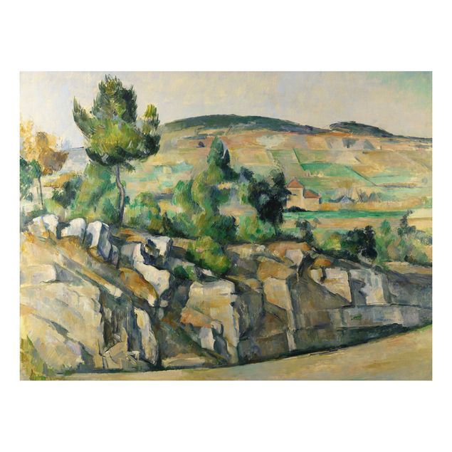 Impressionist art Paul Cézanne - Hillside In Provence