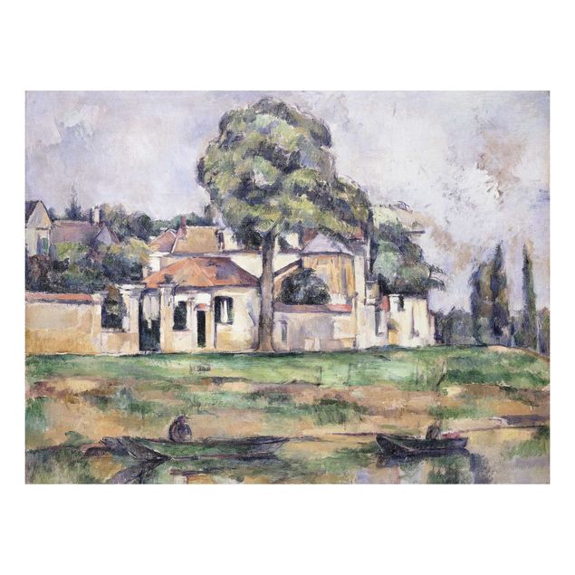 Impressionist art Paul Cézanne - Banks Of The Marne